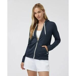 VUORI NWOT Halo Full Zip Performance Hoodie - Medium - Navy